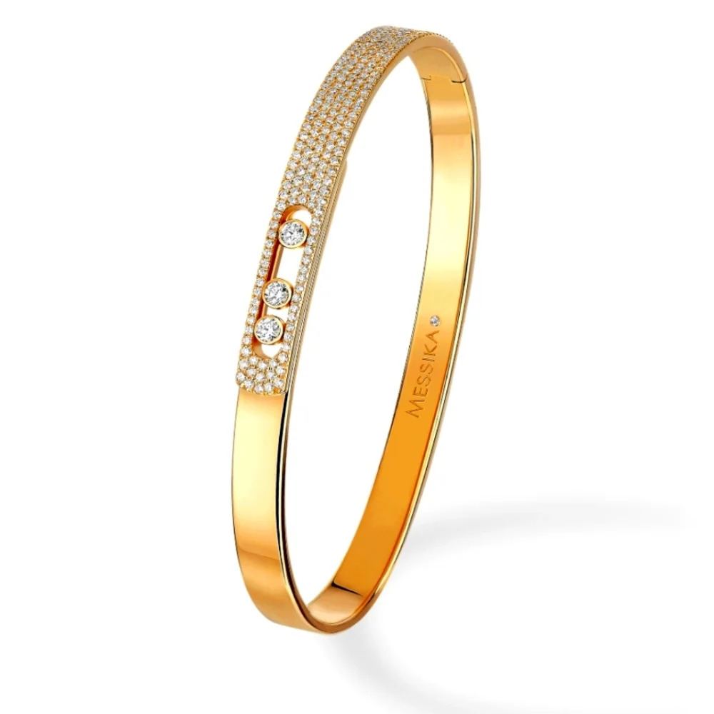 Messika Gold and Silver Diamond Bracele